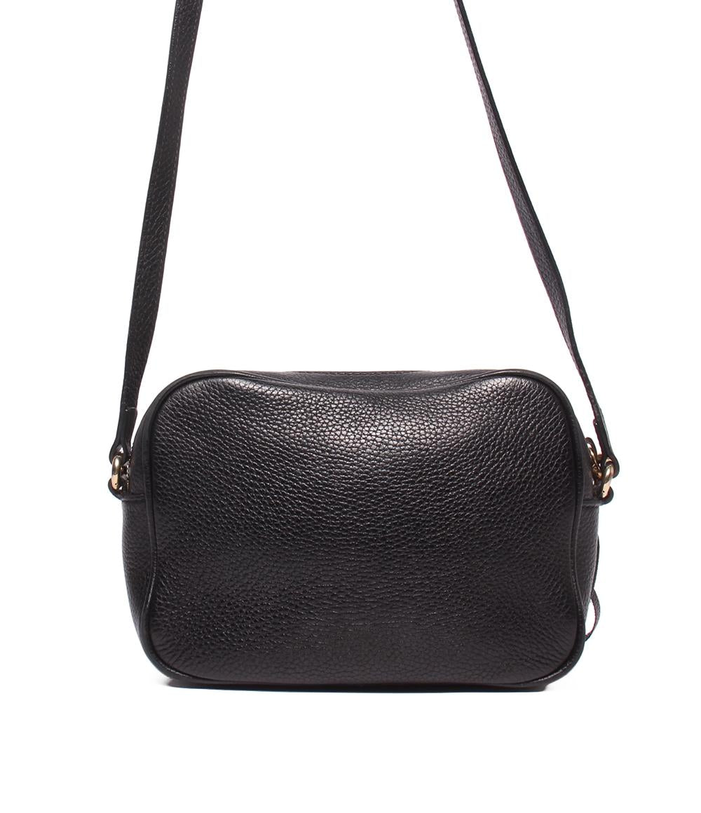 グッチ GUCCI ソーホー ショルダーバッグ 斜め掛けショルダー レザー ブラック 308364 中古 新入荷 GU0582 GUCCI ショルダーバッグ 斜め掛け ソーホー 308364 520981 レディース