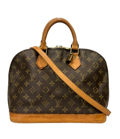 LOUIS VUITTON 2way ハンドバッグ ショルダーバッグ 斜め掛け 肩掛け モノグラム アルマ M51130 レディース ルイ・ヴィトン