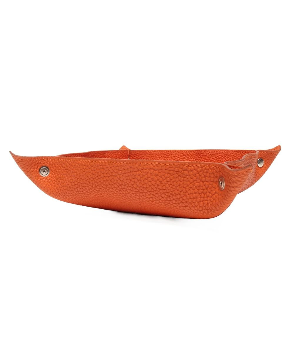 美品 HERMES 小物入れ トレイ □F刻印 シルバー金具 ミーズ エ 美品 HERMES 小物入れ トレイ □F刻印 シルバー金具 ミーズ エ