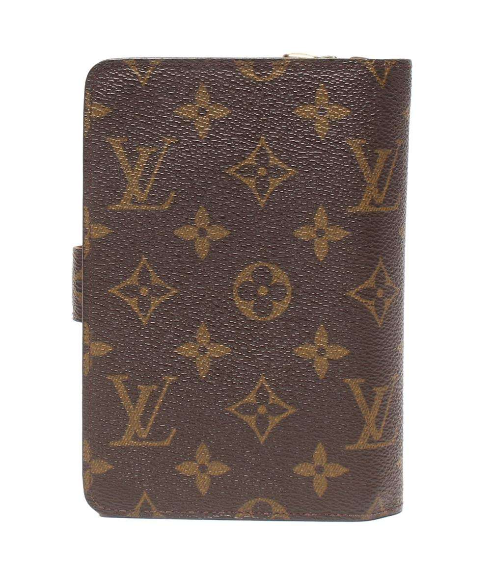 LOUIS VUITTON 二つ折り財布 ポルトパピエ ジップ モノグラム M61207 レディース ルイ・ヴィトン