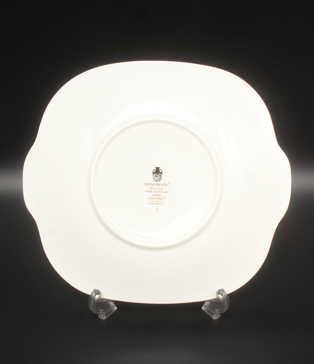 美品 WEDGWOOD B&Bプレート 皿 26cm ナンタケット ウェッジウッド
