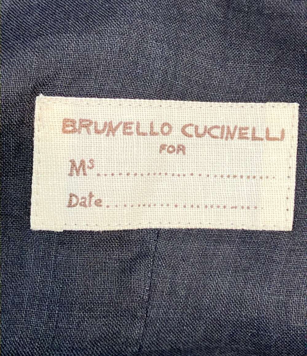 Brunello Cucinelli テーラードジャケット リネン DD52540 レディース SIZE 48 (XL) ブルネロクチネリ