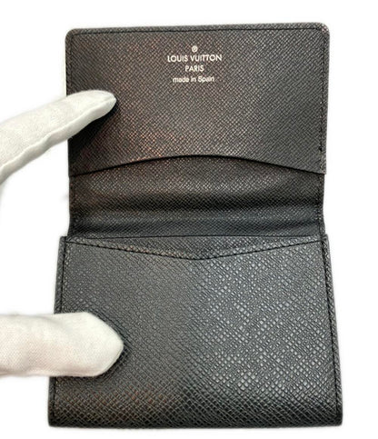 LOUIS VUITTON カードケース アンヴェロップ カルト ドゥヴィジット タイガ M30922 メンズ ルイ・ヴィトン