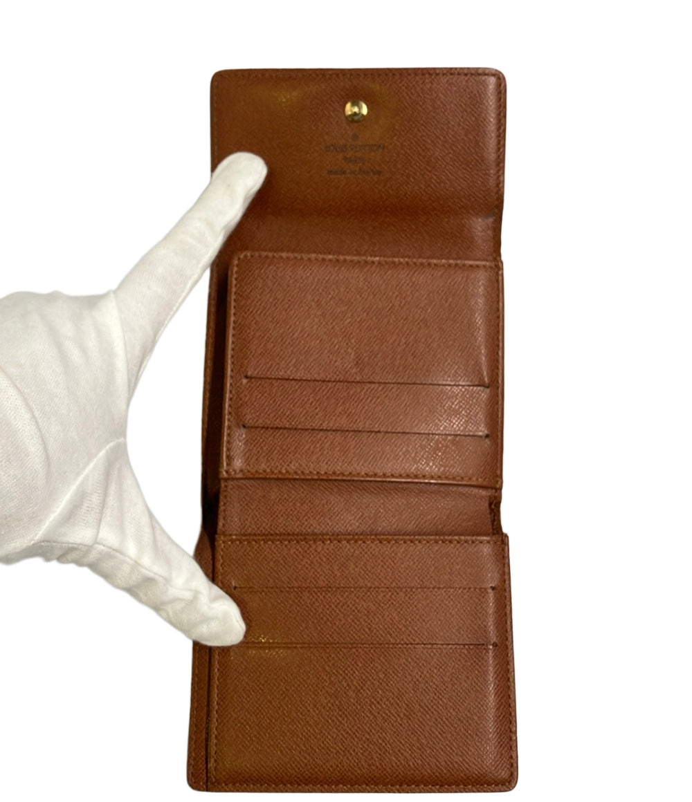 LOUIS VUITTON Wホック二つ折り財布 ポルトモネ ビエ カルトクレディ モノグラム M61652 レディース ルイ・ヴィトン