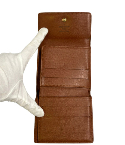 LOUIS VUITTON Wホック二つ折り財布 ポルトモネ ビエ カルトクレディ モノグラム M61652 レディース ルイ・ヴィトン
