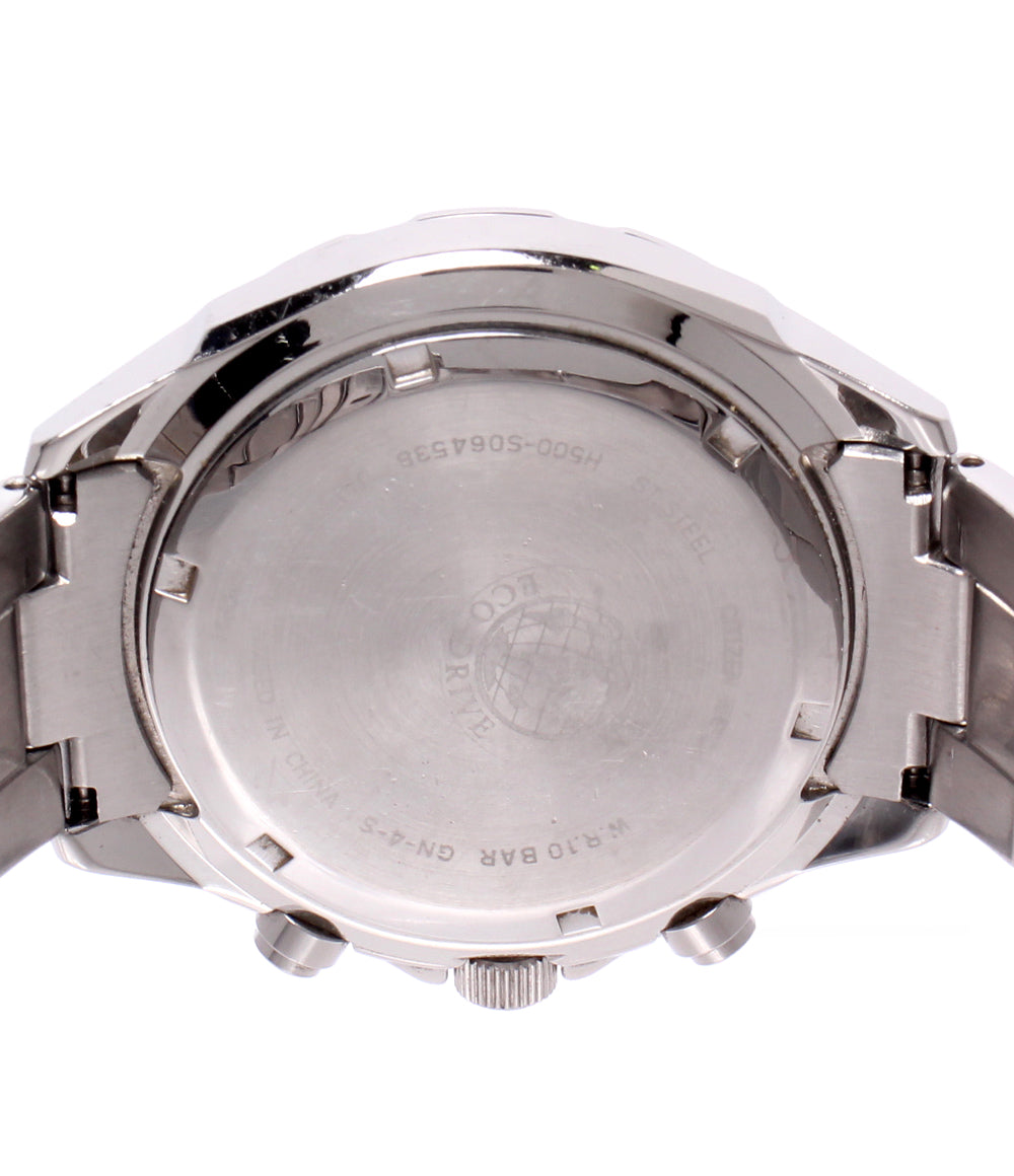 CITIZEN 腕時計 ソーラー ブラック MK-E019 メンズ シチズン
