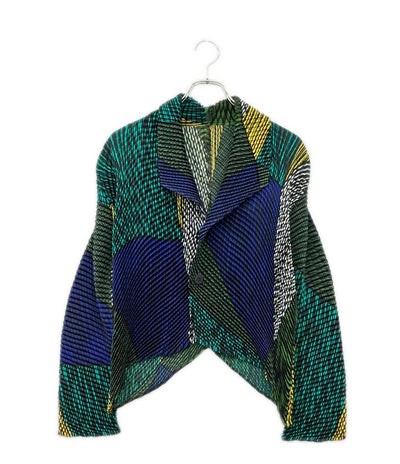 美品 ISSEY MIYAKE 総柄  ジャケット メンズ SIZE 2 イッセイミヤケ