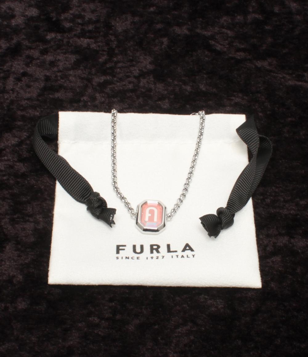 美品 Furla ブレスレット フルラアーチ ロゴ レディース フルラ