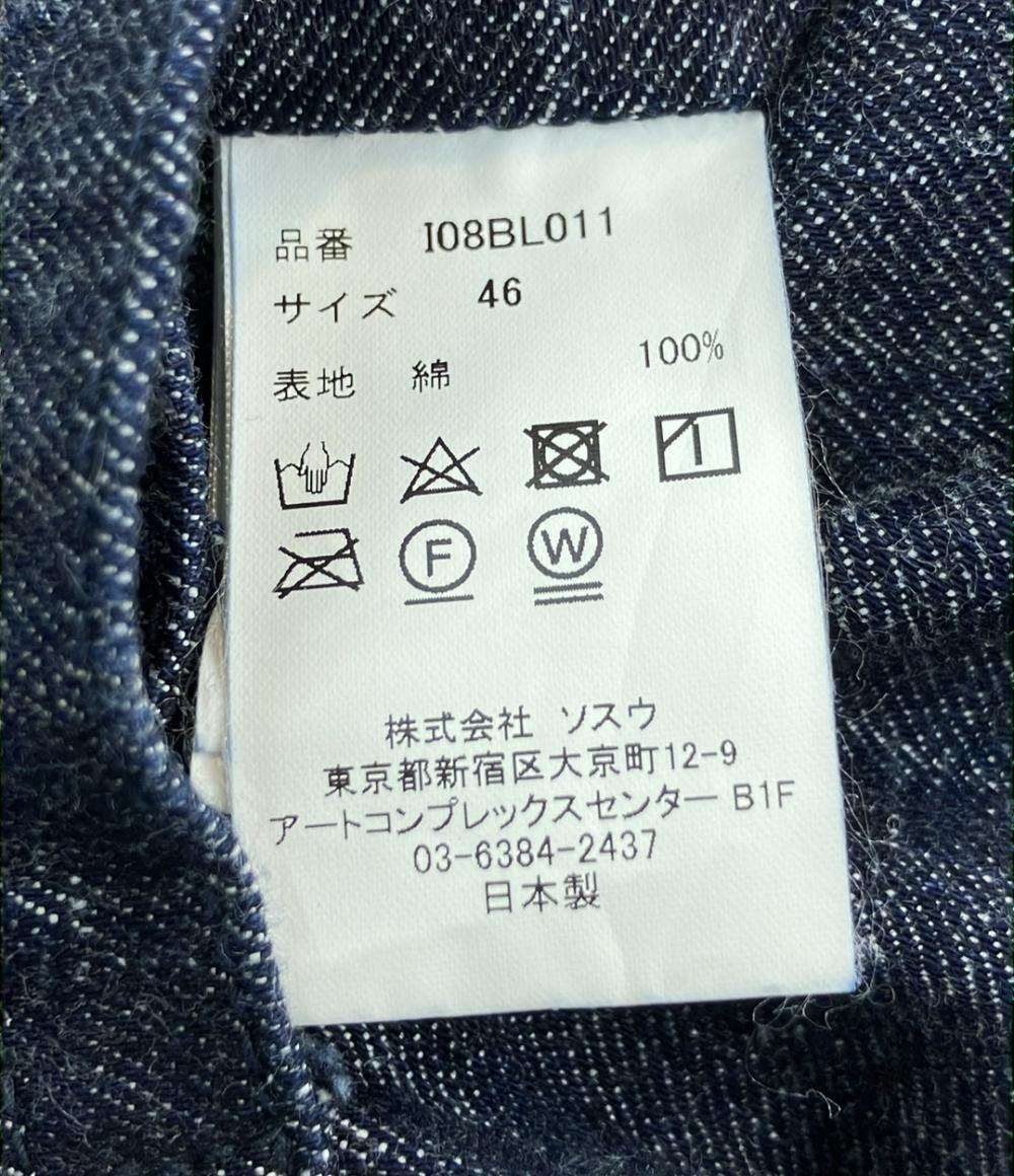 MIHARA YASUHIRO デニムジャケット ジップアップ メンズ SIZE 46 (M) ミハラヤスヒロ