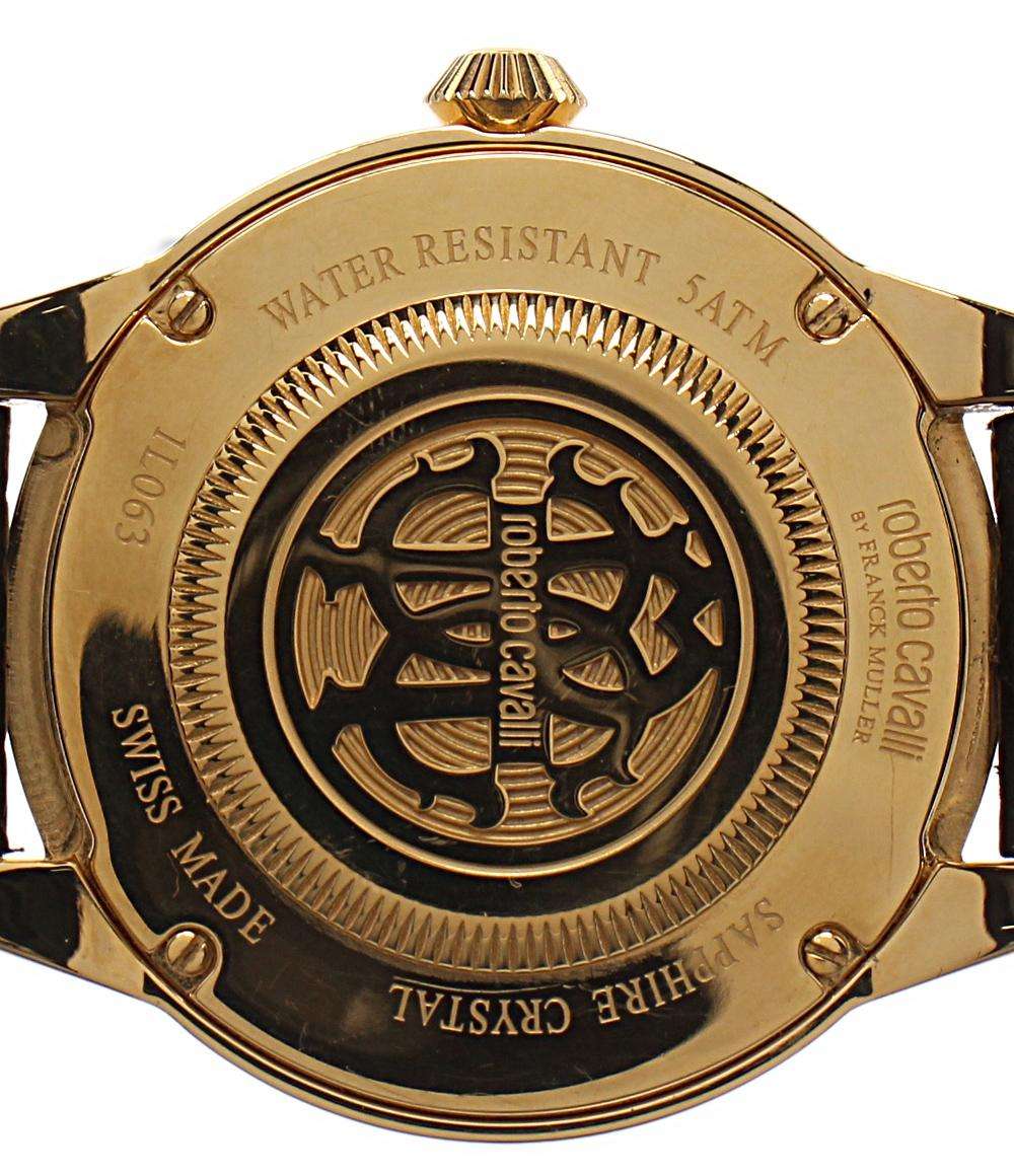 Roberto Cavalli FRANCK MULLER 腕時計 クオーツ ゴールド IL063 メンズ ロベルトカバリ フランクミュラー