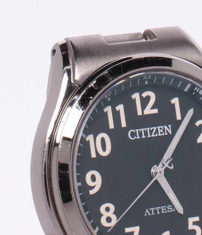 CITIZEN 腕時計 アテッサ ATTESA ソーラー ブラック H110-T011331 メンズ シチズン