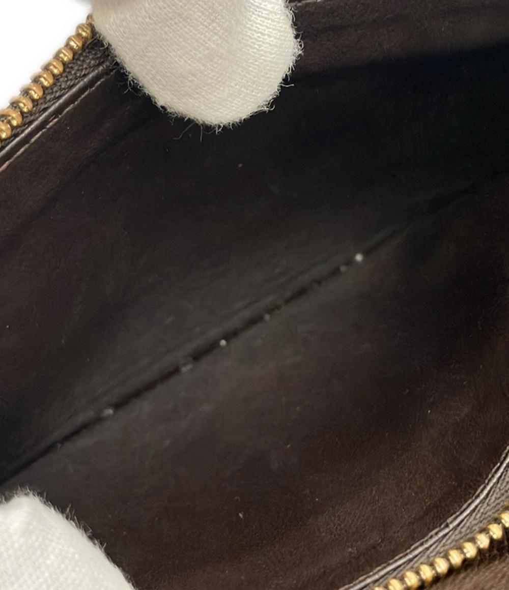 LOUIS VUITTON 長財布 ポルトフォイユ アンソリット ダミエ エベヌ