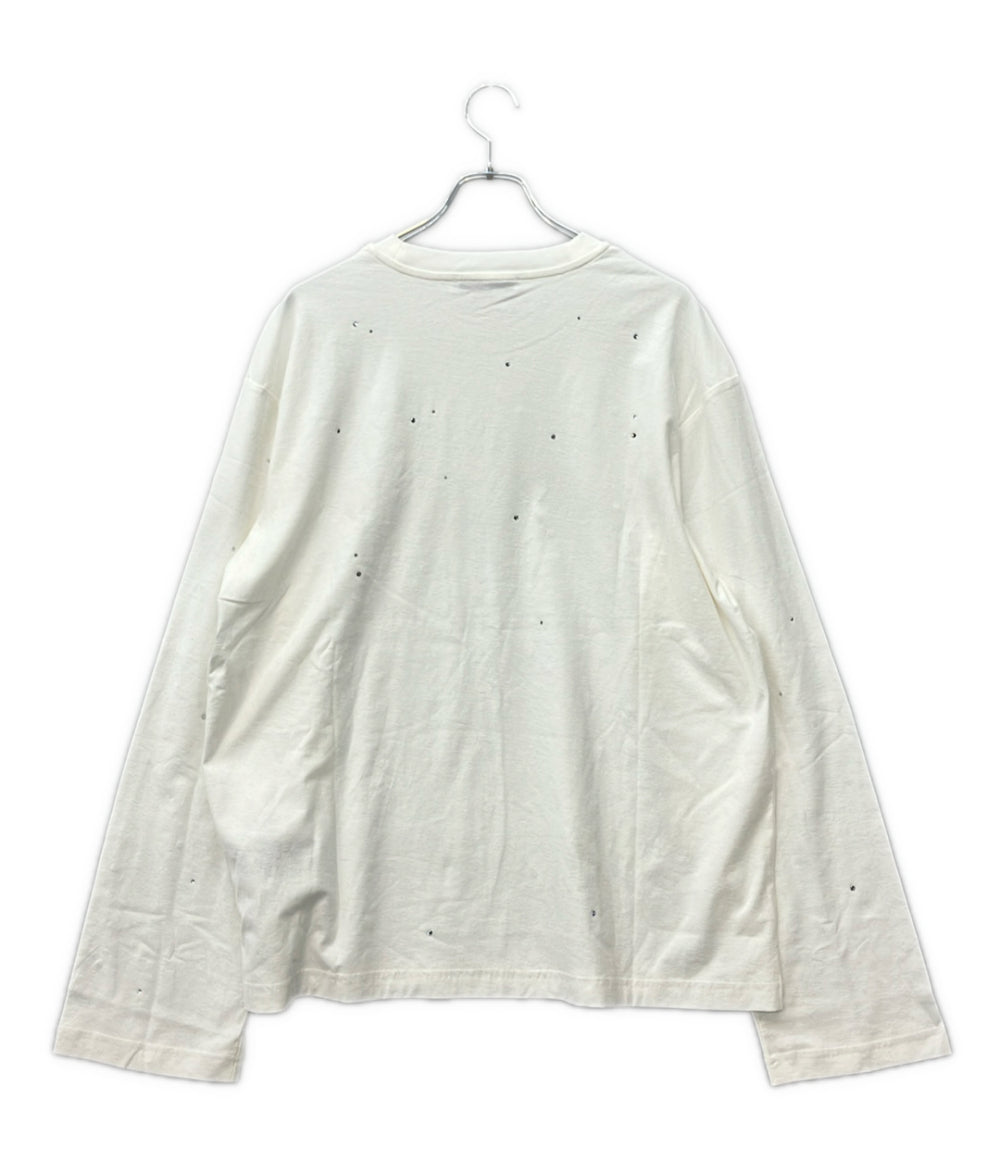 Acne Studios 長袖 Tシャツ ラインストーン FN-UX-TSHI000231 メンズ レディース SIZE M アクネ ストゥディオズ