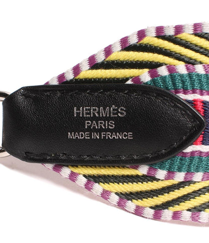 美品 エルメス ショルダーストラップ C刻印 シルバー金具 バンドリエール サングル カヴァル SA 001XX レディース HERMES