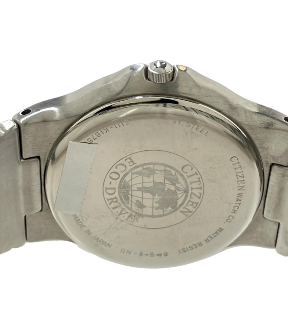 CITIZEN 腕時計 ディズニー ミッキーマウス ソーラー ブラック E111-K16750 メンズ シチズン