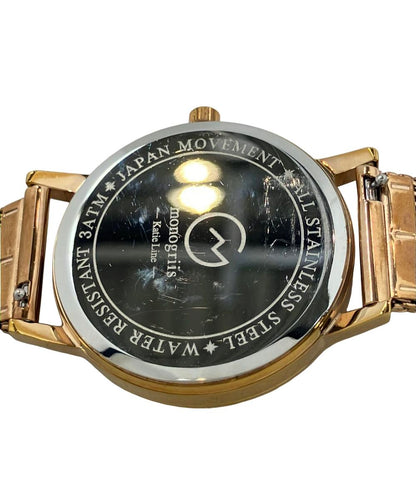 モノグリース 腕時計 クオーツ レディース MONOGRIIS