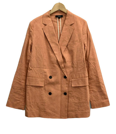 美品 セオリー テーラードジャケット Eco Crunch Wash Piazza レディース SIZE 2 (M) theory