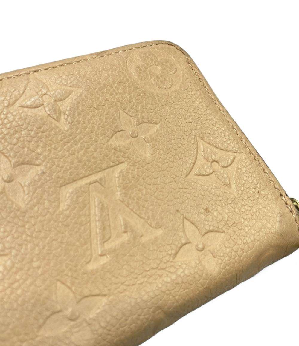 LOUIS VUITTON ラウンドファスナー長財布 モノグラムアンプラント ポルトフォイユ クレマンス M60713 レディース ルイ・ヴィトン