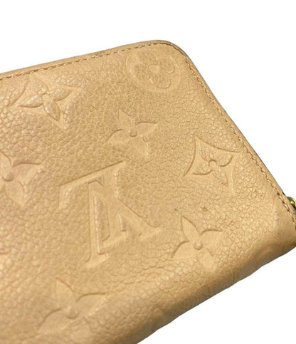 LOUIS VUITTON ラウンドファスナー長財布 モノグラムアンプラント ポルトフォイユ クレマンス M60713 レディース ルイ・ヴィトン