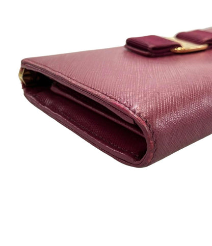 サルヴァトーレフェラガモ L字ファスナー長財布 ヴァラ レディース Salvatore Ferragamo
