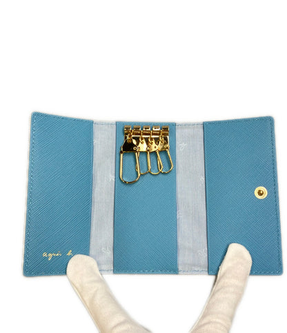 美品 agnes b. 4連キーケース レディース アニエスベー