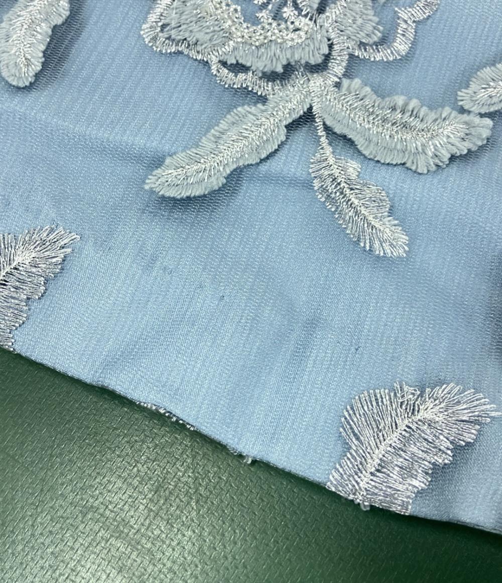 ダイアグラム 花柄ナイロンノースリーブフレアロングワンピース レディース SIZE 38 (S) Diagram