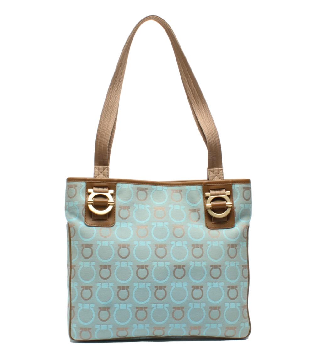 Salvatore Ferragamo トートバッグ レザー ガンチーニ レディース サルバトーレフェラガモ