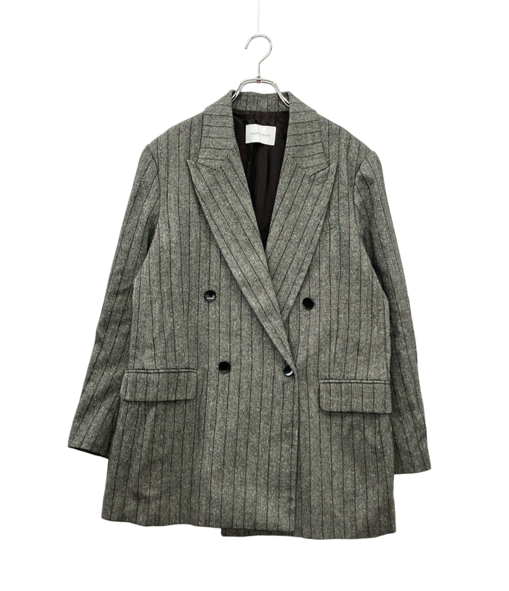 Adam et Rope テーラードジャケット ダブルブレスト 25-26AW GAV-25030-B レディース SIZE 38 (M) アダム エ ロペ