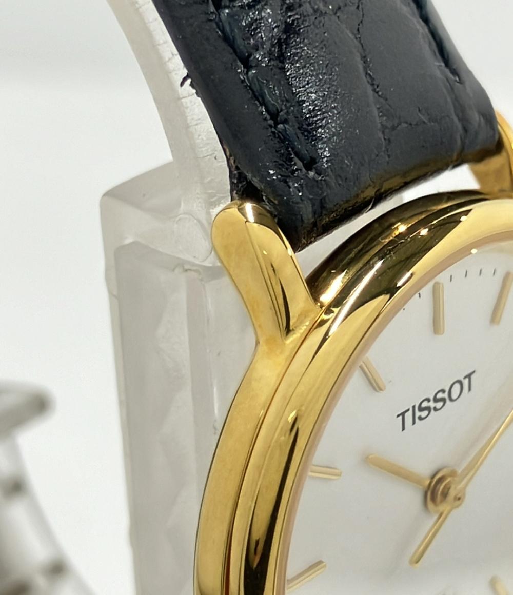 ティソ 腕時計 クオーツ ホワイト T862K レディース TISSOT