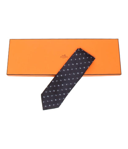 美品 エルメス ネクタイ シルク100% メンズ HERMES