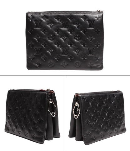 美品 ルイヴィトン 2wayレザーショルダーバッグ シルバー金具 クッサンPM モノグラム･モチーフ ラムレザー M23056 レディース Louis Vuitton