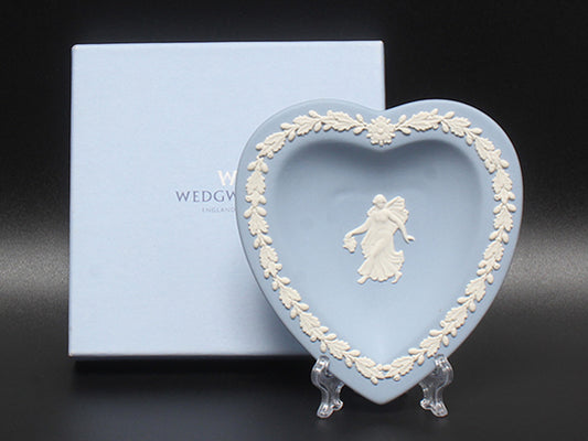 WEDGWOOD トレイ プレート ハート 12cm ジャスパー ウェッジウッド