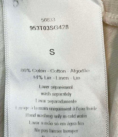 Christian Dior 半袖Tシャツ  プリント 953T03SG428 レディース SIZE S クリスチャンディオール