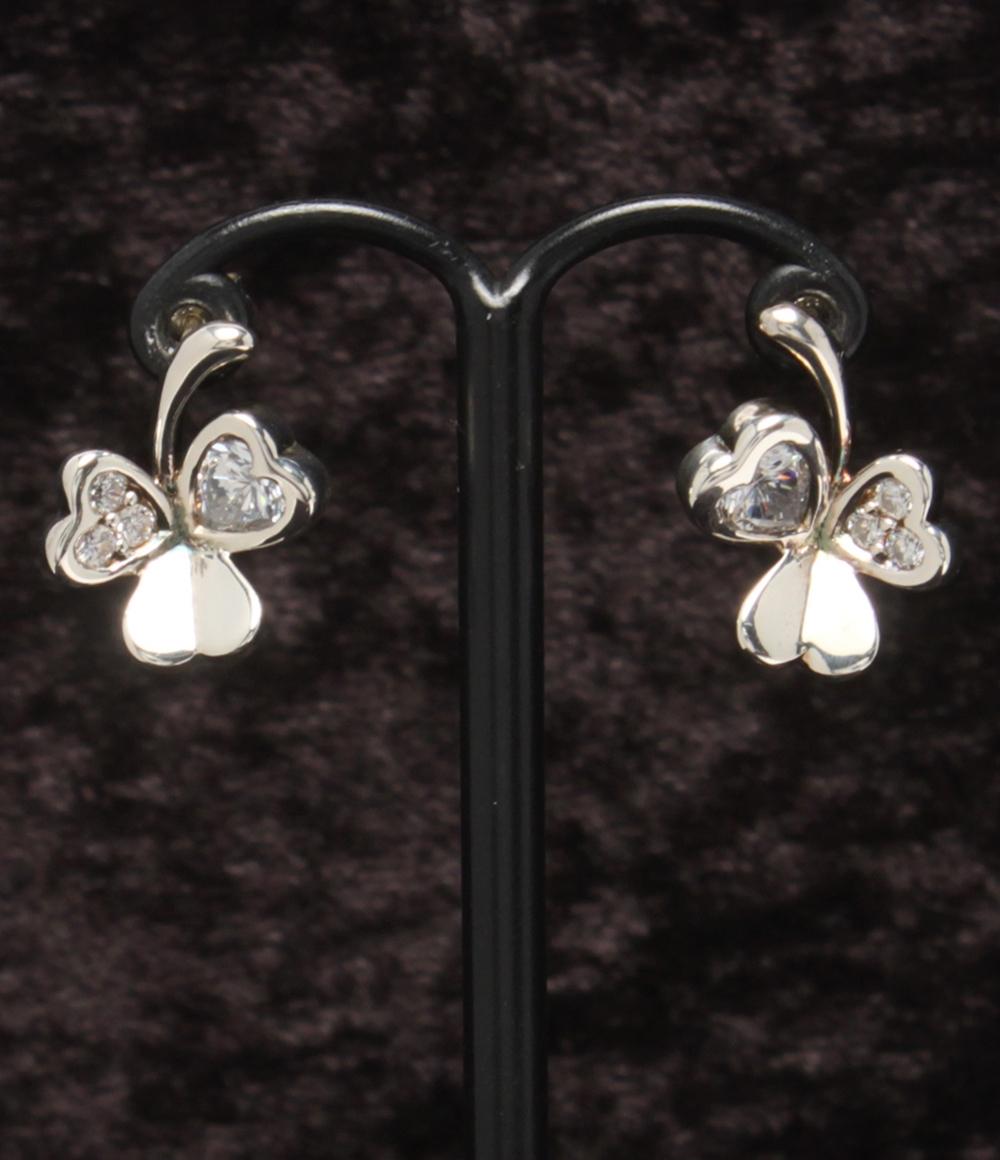 Folli Follie ピアス SV925 クローバーモチーフ レディース フォリフォリ