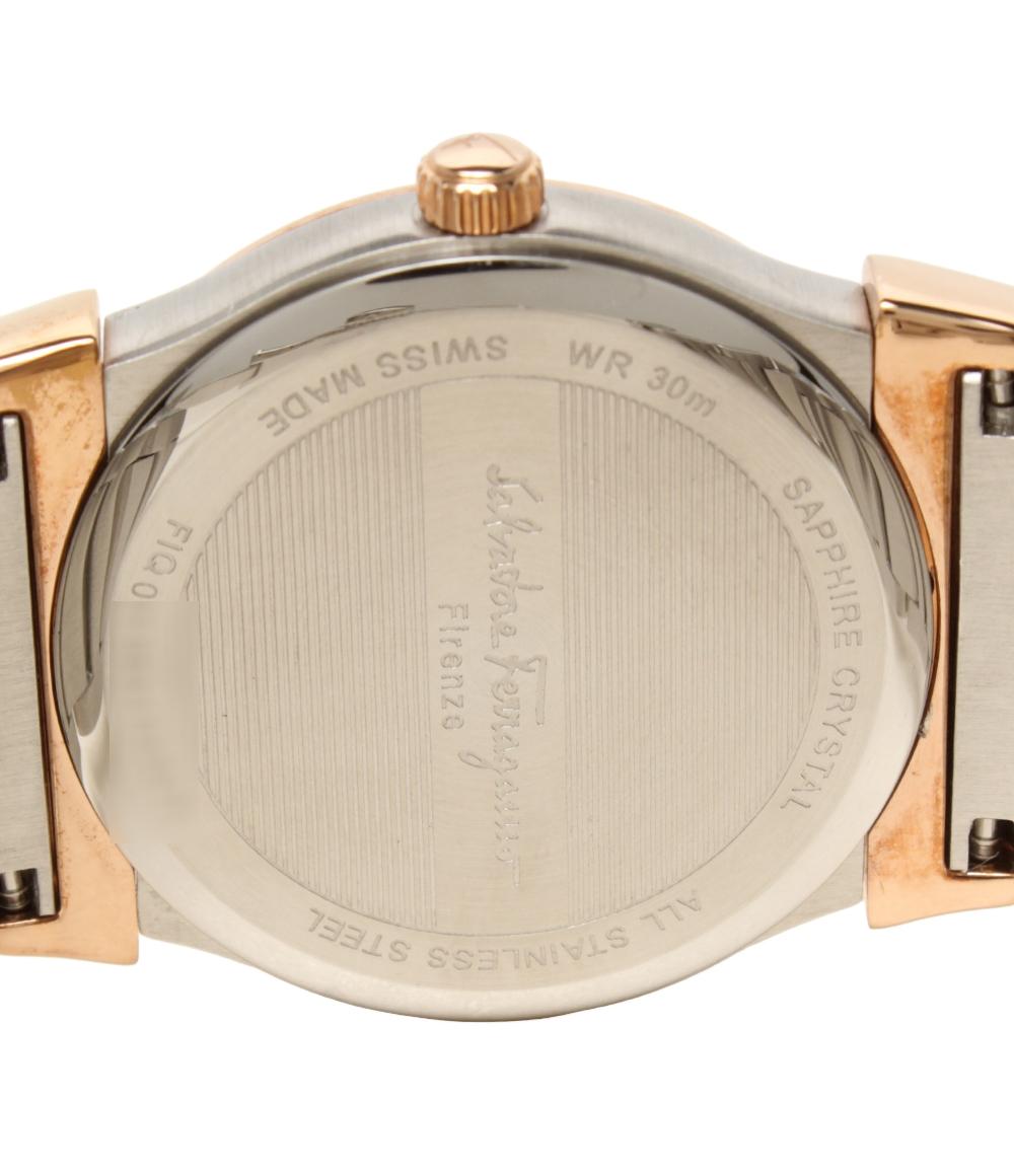 サルヴァトーレフェラガモ 腕時計 ベガ FIQ040016 クオーツ ゴールド系 レディース メンズ Salvatore Ferragamo Salvatore Ferragamo 腕時計 ベガ クオーツ ゴールド系 FIQ040016
