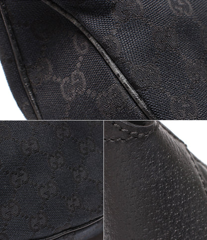 GUCCI ショルダーバッグ 肩掛け バンブー GGキャンバス ワンショルダー 137577 205011 レディース グッチ