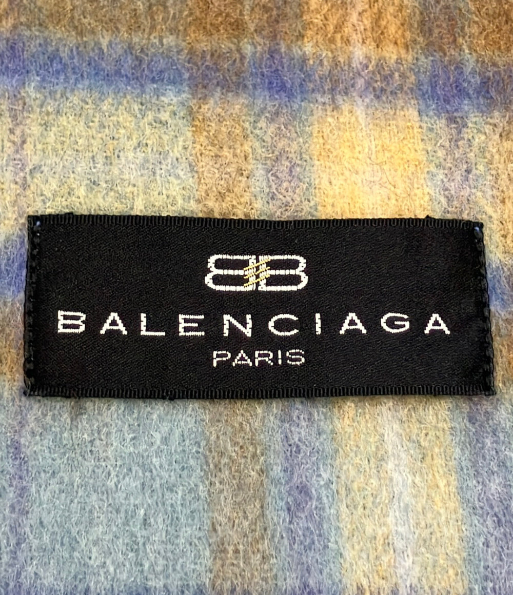 BALENCIAGA マフラー チェック柄 レディース バレンシアガ