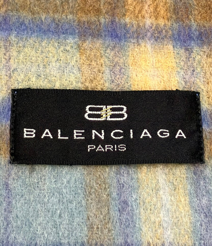 BALENCIAGA マフラー チェック柄 レディース バレンシアガ