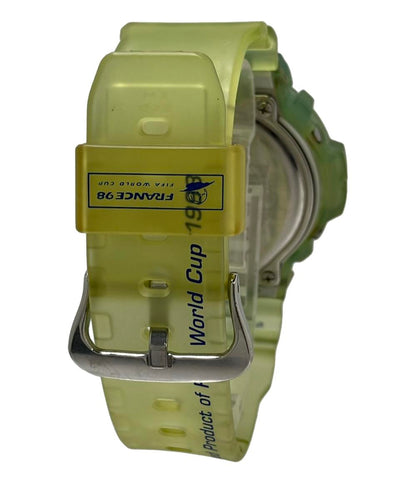 美品 CASIO 腕時計 G-SHOCK FIFA ワールドカップ フランス 98 クオーツ DW-6900WF メンズ カシオ