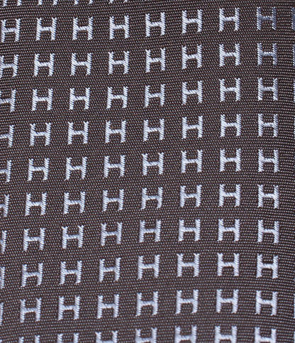 美品 HERMES ネクタイ シルク100％ ファソネH メンズ エルメス