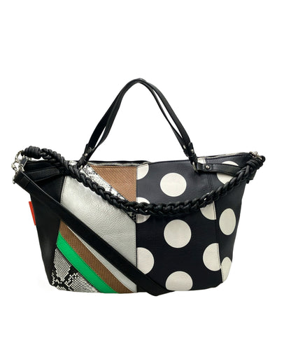 美品 Desigual ハンドバッグ ショルダーバッグ 3WAY 肩掛け 斜め掛け レディース デジグアル