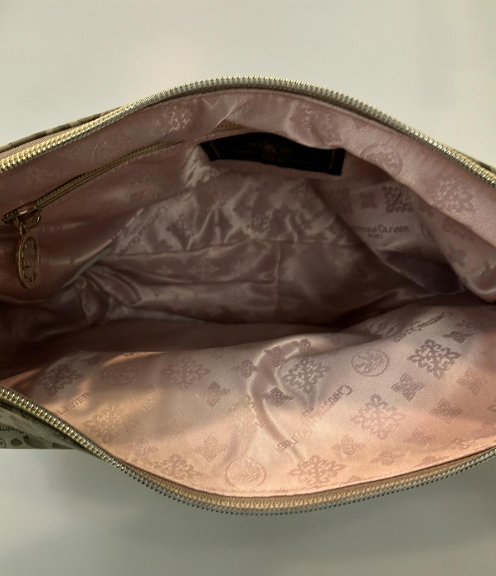 美品 クリスチャンオリビエ 2wayハンドバッグ ショルダーバッグ ヒョウ柄 レディース CHRISTIAN OLIVIER