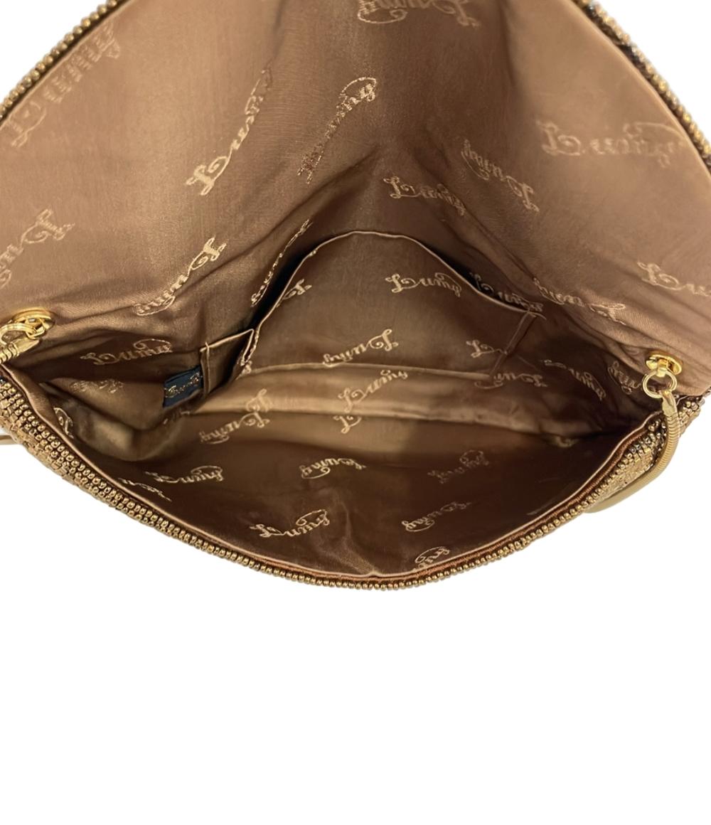 LUMY HASHIMOTO ショルダーバッグ ビーズバッグ 斜め掛け レディース ルミーはしもと