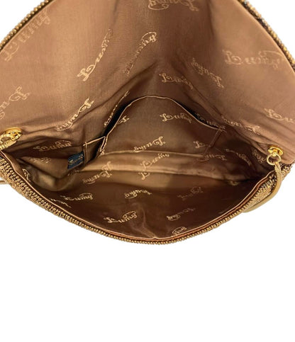 LUMY HASHIMOTO ショルダーバッグ ビーズバッグ 斜め掛け レディース ルミーはしもと