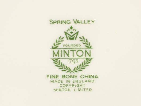 美品 ミントン B&Bプレート ケーキサーバー 2点セット 皿 27cm スプリングバレー Minton