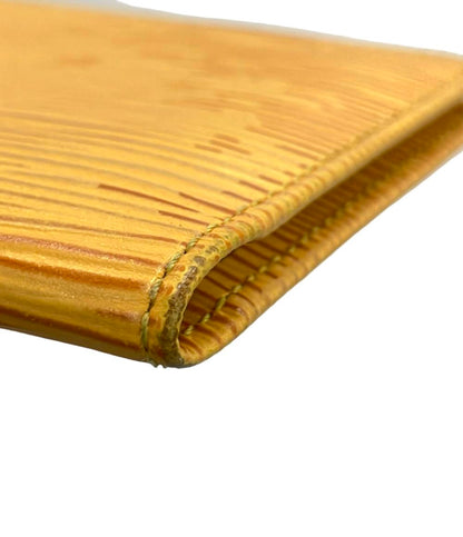 ルイ・ヴィトン パスケース ポルト2カルト ヴェルティカル エピ M63209 レディース LOUIS VUITTON