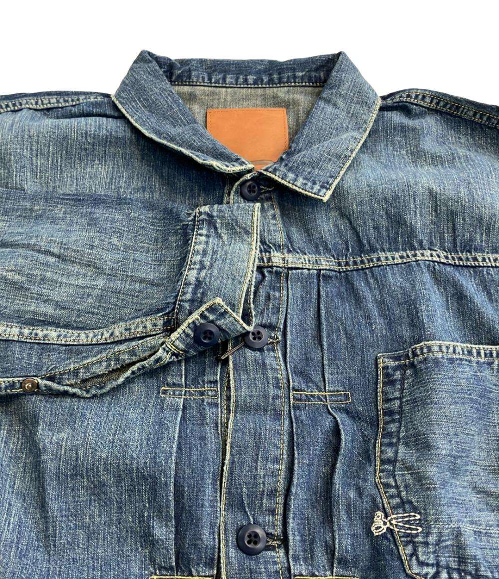 美品 デンハム デニムジャケット Gジャン JOURNEY SHIRT JACKET
