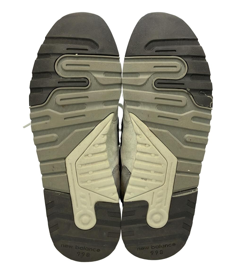 NEW BALANCE ローカットスニーカー ダブルタップグレー U998WT メンズ SIZE 28.0 (XL) ニューバランス