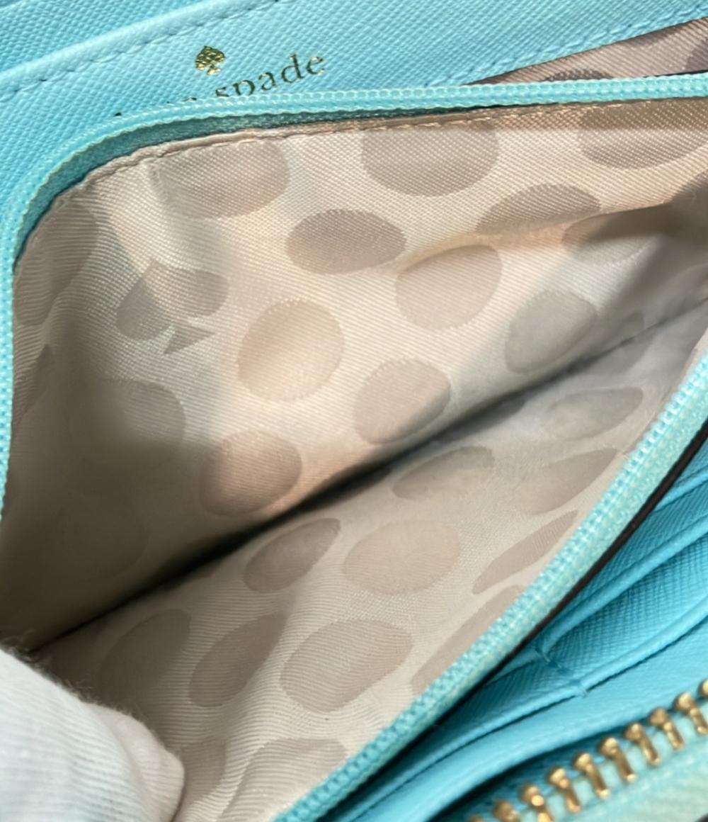 美品 ケイトスペード ラウンドファスナー長財布 レディース Kate Spade