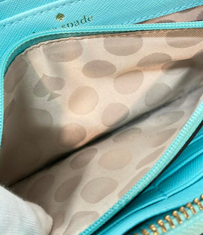 美品 ケイトスペード ラウンドファスナー長財布 レディース Kate Spade